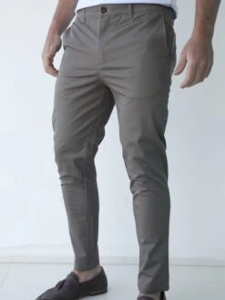 Cavill Slim Fit Tailored Chinos - Khaki Green 10 Cavill Slim Fit Tailored Chinos - Khaki Green -Blakely 2009KHAKID 2