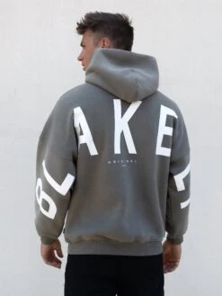 Idris Oversized Hoodie - Safari Green -Blakely 2011BSAFARID