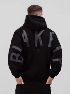 Tonal Idris Oversized Hoodie - Black -Blakely 2011TBlack 03D