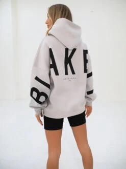 Isabel Oversized Hoodie - Stone -Blakely 2011WstoneD 1