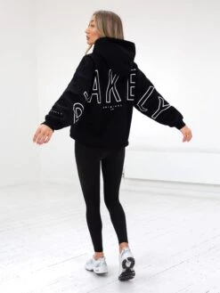 Outline Isabel Oversized Hoodie - Black -Blakely 20120Black 05D