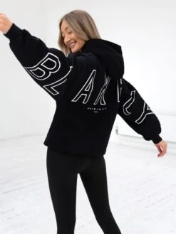 Outline Isabel Oversized Hoodie - Black -Blakely 20120Black 06D