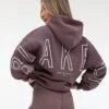 Outline Isabel Oversized Hoodie - Mauve Brown
