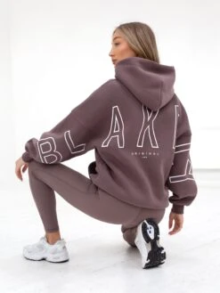 Outline Isabel Oversized Hoodie - Mauve Brown -Blakely 20120LightBrown 07D bc861c7b 8e13 4de7 a049 cf58af0a5a3e