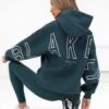 Outline Isabel Oversized Hoodie - Teal Green -Blakely 20120TealGreen LEADD