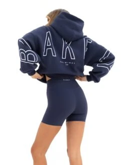 Outline Isabel Oversized Hoodie - True Navy -Blakely 2012ONAVY04D