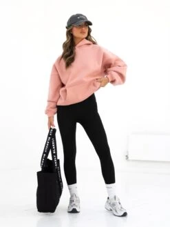 Isabel Oversized Hoodie - Peach Pink -Blakely 2012WPEACHPINK02D
