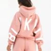 Isabel Oversized Hoodie - Peach Pink