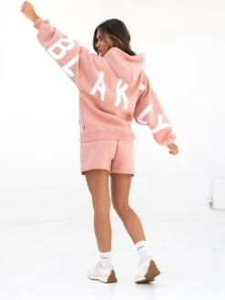 Isabel Oversized Hoodie - Peach Pink -Blakely 2012WPEACHPINK04D
