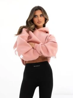 Isabel Oversized Hoodie - Peach Pink -Blakely 2012WPEACHPINK05D