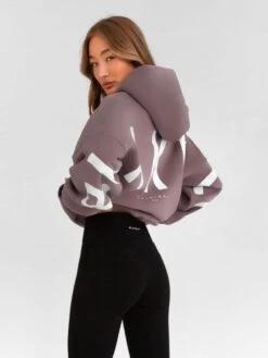 Isabel Oversized Hoodie - Pink Taupe -Blakely 2012WPinkTaupe 06D