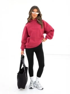 Isabel Oversized Hoodie - Deep Pink -Blakely 2012WSANGRIARED02D