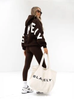 Isabel Oversized Hoodie - Coffee Bean -Blakely 2012XBROWN01D