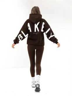 Isabel Oversized Hoodie - Coffee Bean -Blakely 2012XBROWN04D
