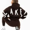 Isabel Oversized Hoodie - Coffee Bean -Blakely 2012XBROWN06LEADD