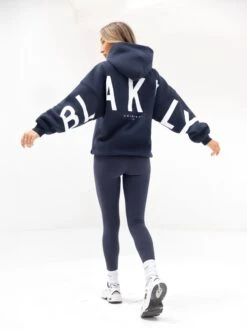 Isabel Oversized Hoodie - Midnight Blue -Blakely 2012XNAVY04D