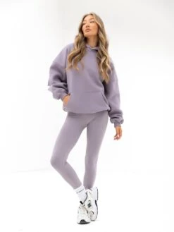 Isabel Oversized Hoodie - Soft Purple 12 Isabel Oversized Hoodie - Soft Purple -Blakely 2012XPURPLE03D