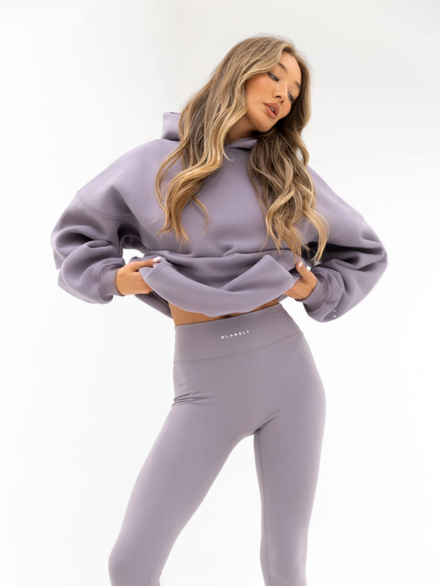 Isabel Oversized Hoodie - Soft Purple 4 Isabel Oversized Hoodie - Soft Purple - Image 2