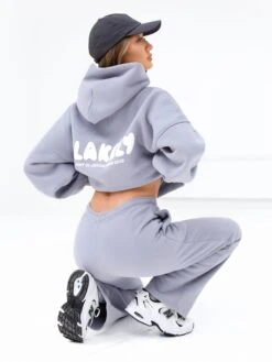 Cloud Print Oversized Hoodie - Pale Lilac -Blakely 2015 1LILAC02D