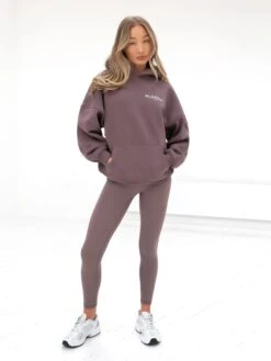 Active Studios Oversized Hoodie - Mauve Brown 12 Active Studios Oversized Hoodie - Mauve Brown -Blakely 2015BSLightBrown 02D