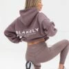 Active Studios Oversized Hoodie - Mauve Brown 2 Active Studios Oversized Hoodie - Mauve Brown -Blakely 2015BSLightBrown 03BACKLEADD