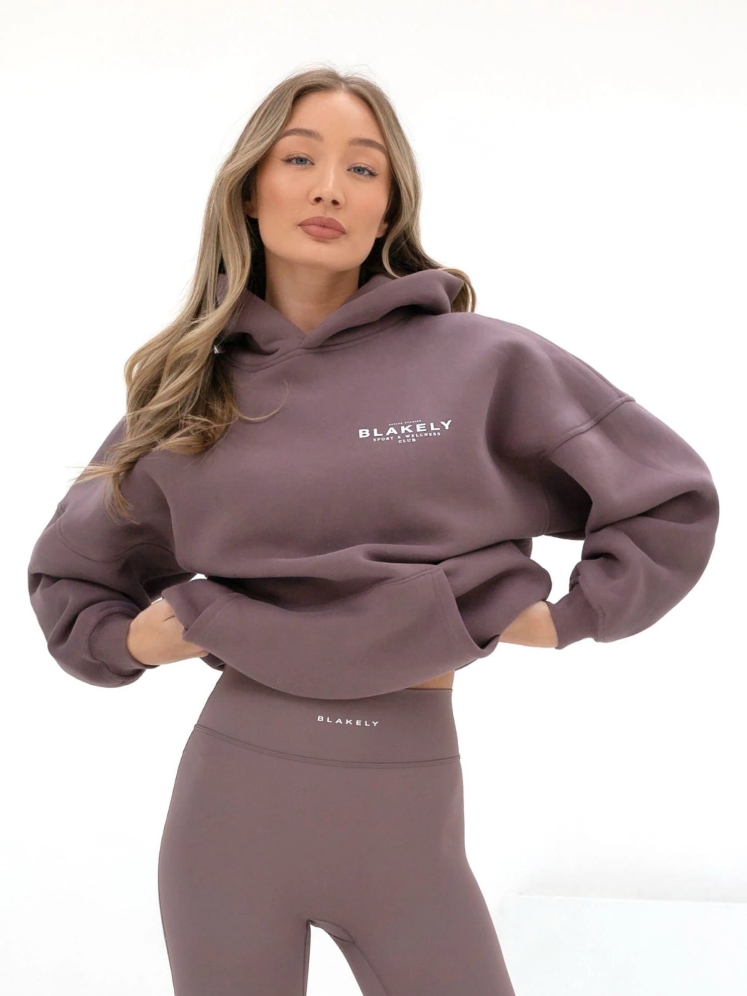 Active Studios Oversized Hoodie - Mauve Brown 4 Active Studios Oversized Hoodie - Mauve Brown - Image 2