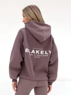 Active Studios Oversized Hoodie - Mauve Brown 15 Active Studios Oversized Hoodie - Mauve Brown -Blakely 2015BSLightBrown 07D