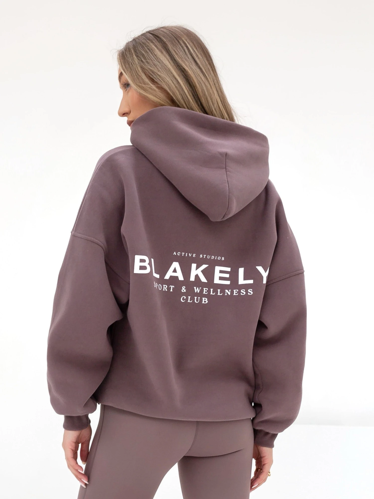 Active Studios Oversized Hoodie - Mauve Brown 8 Active Studios Oversized Hoodie - Mauve Brown - Image 6