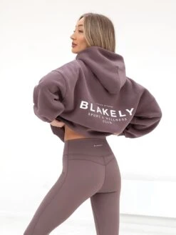 Active Studios Oversized Hoodie - Mauve Brown 17 Active Studios Oversized Hoodie - Mauve Brown -Blakely 2015BSLightBrown 09D