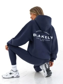 Active Studios Oversized Hoodie - True Navy -Blakely 2015CNAVY06D