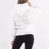 Active Studios Oversized Hoodie - Marl White & Light Violet -Blakely 2015CVIOLET MARLWD