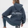 Active Studios Oversized Hoodie - Slate Blue -Blakely 2015SSlateblue 04LEADD