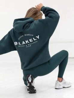 Active Studios Oversized Hoodie - Teal Green 11 Active Studios Oversized Hoodie - Teal Green -Blakely 2015STealGreen 02D