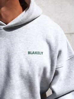 Arlo Relaxed Hoodie - Marl Grey -Blakely 2016OMGREY02D