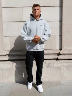 Arlo Relaxed Hoodie - Marl Grey -Blakely 2016OMGREY03D