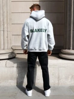 Arlo Relaxed Hoodie - Marl Grey -Blakely 2016OMGREY06D