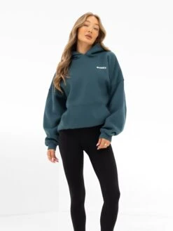 Amelie Oversized Hoodie - Teal Green -Blakely 2016OTEALGREEN05D