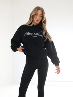 Off Duty Oversized Hoodie - Black -Blakely 2017 1BLACK04D