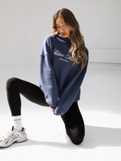 Off Duty Oversized Hoodie - Steel Blue 12 Off Duty Oversized Hoodie - Steel Blue -Blakely 2017 1BLUE02D