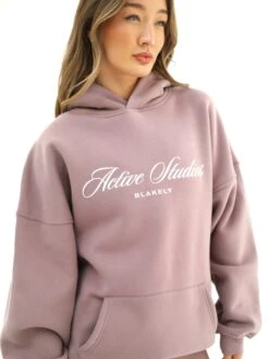 Off Duty Oversized Hoodie - Dusty Pink -Blakely 2017 1DUSTYPINK02D