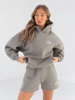 Italia Jogger Shorts - Stone Grey -Blakely 201BWGREY 02D