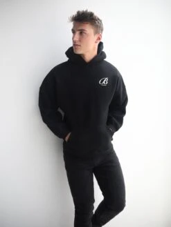 Vita Relaxed Hoodie - Black 12 Vita Relaxed Hoodie - Black -Blakely 201IMBlack 04D