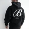 Vita Relaxed Hoodie - Black -Blakely 201IMMensVitaHoodieBlack