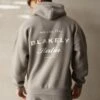 Italia Relaxed Hoodie - Stone Grey