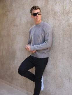 Huxley Knit Jumper - Sand 9 Huxley Knit Jumper - Sand -Blakely 2025Sand 03D