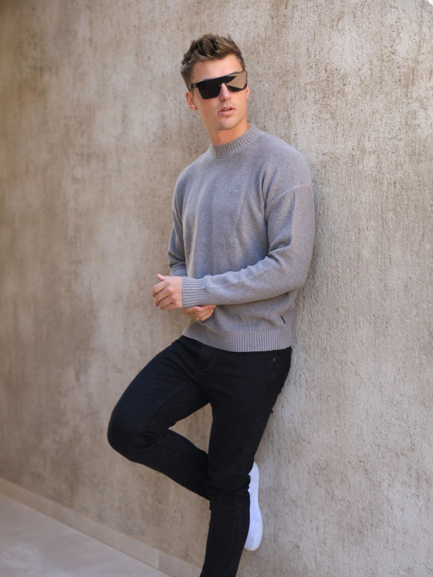 Huxley Knit Jumper - Sand 5 Huxley Knit Jumper - Sand - Image 3