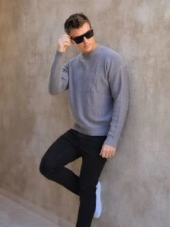 Huxley Knit Jumper - Sand 10 Huxley Knit Jumper - Sand -Blakely 2025Sand 04D