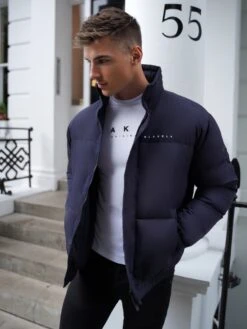 Fallon Coat - Navy -Blakely 2028CoatNavy2D