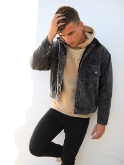 Rapha Denim Jacket - Charcoal -Blakely 2029RAPHACHARCOALD