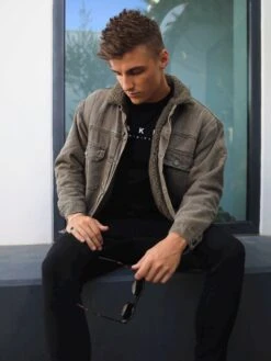 Rapha Denim Jacket - Army Green -Blakely 2029armyGREEN2D